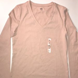 V-neck long sleeve